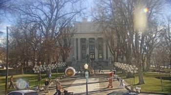 Weather camera view of Prescott Courthouse Square.