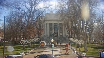 Weather camera view of Prescott Courthouse Square.