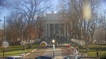 Weather camera view of Prescott Courthouse Square.