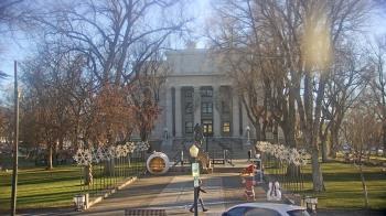 Weather camera view of Prescott Courthouse Square.