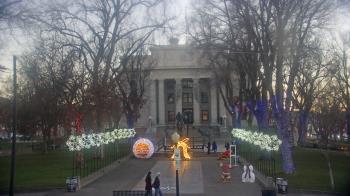 Weather camera view of Prescott Courthouse Square.