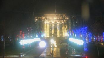 Weather camera view of Prescott Courthouse Square.