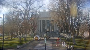 Weather camera view of Prescott Courthouse Square.