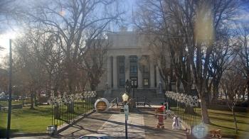 Weather camera view of Prescott Courthouse Square.