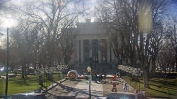 Weather camera view of Prescott Courthouse Square.