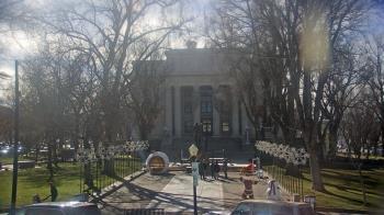 Weather camera view of Prescott Courthouse Square.