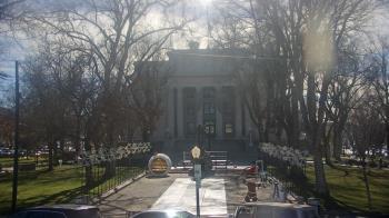 Weather camera view of Prescott Courthouse Square.