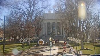 Weather camera view of Prescott Courthouse Square.