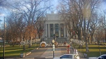 Weather camera view of Prescott Courthouse Square.