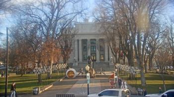 Weather camera view of Prescott Courthouse Square.