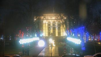 Weather camera view of Prescott Courthouse Square.