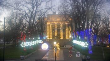 Weather camera view of Prescott Courthouse Square.