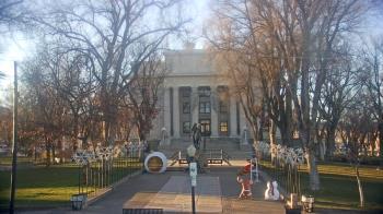 Weather camera view of Prescott Courthouse Square.