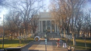 Weather camera view of Prescott Courthouse Square.