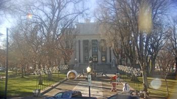 Weather camera view of Prescott Courthouse Square.