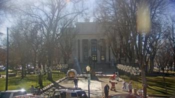Weather camera view of Prescott Courthouse Square.