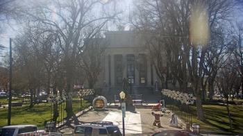 Weather camera view of Prescott Courthouse Square.