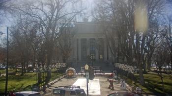 Weather camera view of Prescott Courthouse Square.