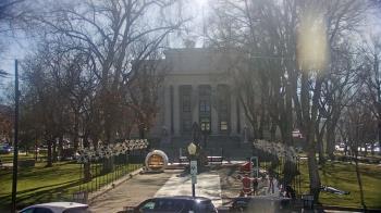 Weather camera view of Prescott Courthouse Square.