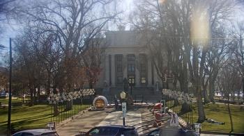 Weather camera view of Prescott Courthouse Square.