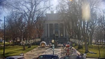 Weather camera view of Prescott Courthouse Square.