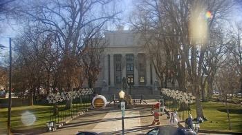 Weather camera view of Prescott Courthouse Square.