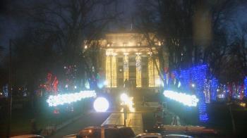 Weather camera view of Prescott Courthouse Square.