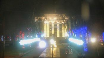 Weather camera view of Prescott Courthouse Square.