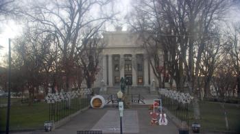 Weather camera view of Prescott Courthouse Square.