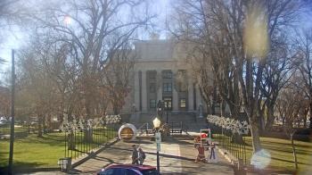Weather camera view of Prescott Courthouse Square.