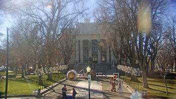 Weather camera view of Prescott Courthouse Square.