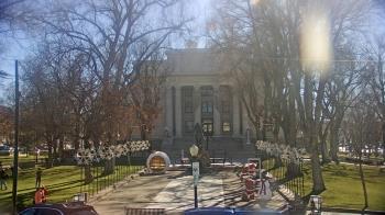 Weather camera view of Prescott Courthouse Square.