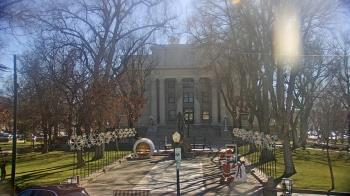 Weather camera view of Prescott Courthouse Square.