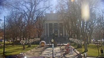 Weather camera view of Prescott Courthouse Square.