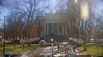 Weather camera view of Prescott Courthouse Square.