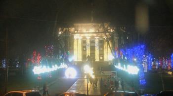 Weather camera view of Prescott Courthouse Square.