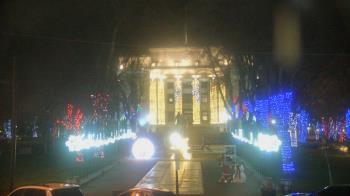 Weather camera view of Prescott Courthouse Square.