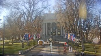Weather camera view of Prescott Courthouse Square.