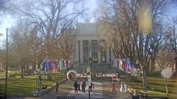 Weather camera view of Prescott Courthouse Square.