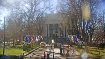 Weather camera view of Prescott Courthouse Square.