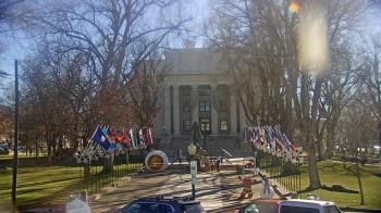 Weather camera view of Prescott Courthouse Square.