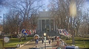 Weather camera view of Prescott Courthouse Square.
