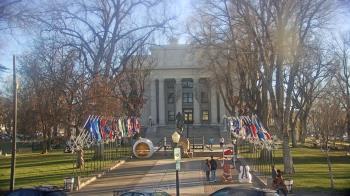 Weather camera view of Prescott Courthouse Square.