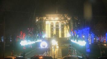 Weather camera view of Prescott Courthouse Square.