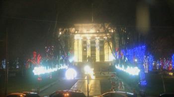 Weather camera view of Prescott Courthouse Square.