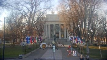 Weather camera view of Prescott Courthouse Square.
