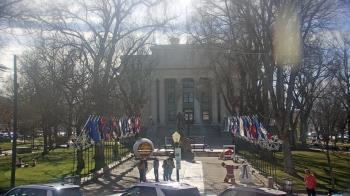 Weather camera view of Prescott Courthouse Square.