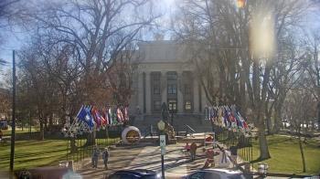 Weather camera view of Prescott Courthouse Square.