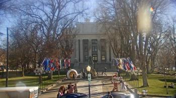 Weather camera view of Prescott Courthouse Square.