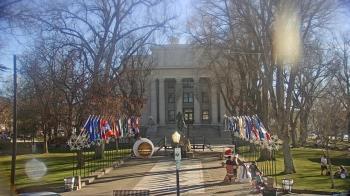 Weather camera view of Prescott Courthouse Square.